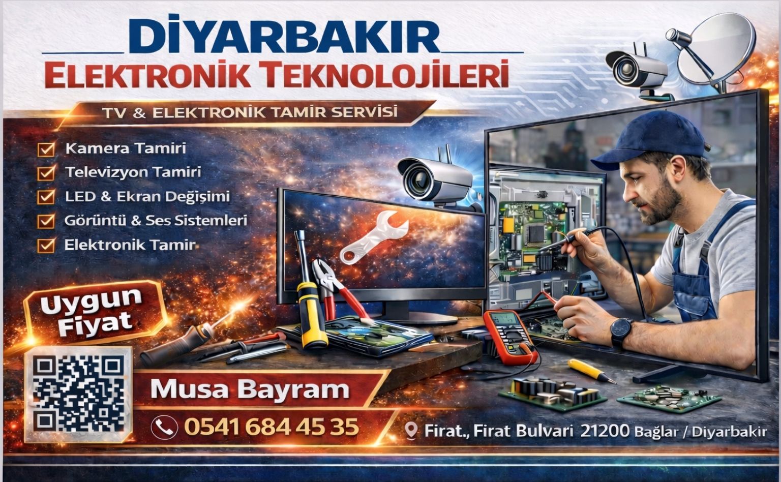 Diyarbakır Televizyon Tamircisi